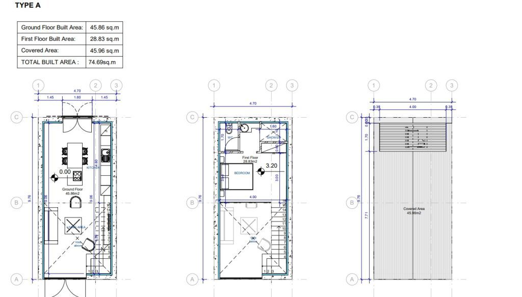 Plans for luxury new resort with apartments for sale. Located in the popular area of Yeroskipou, walking distance to the beach.